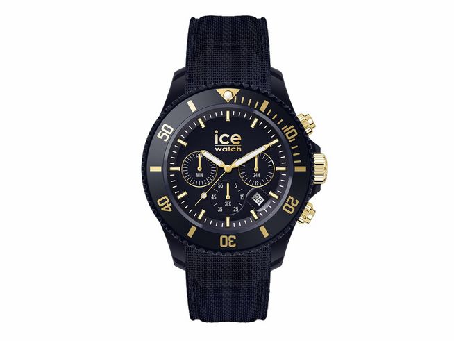 Ice watch 021601 - ICE chrono Dark blue gold - Blau - Medium