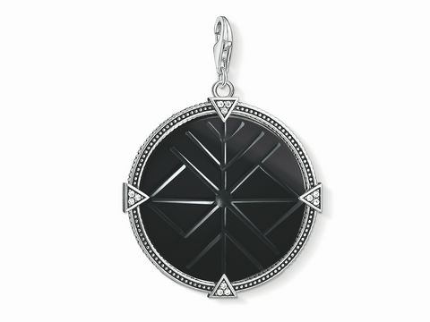 Thomas Sabo - Y0011-508-11 - Charm-Anhänger - Obsidian - schwarz