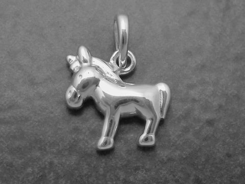 Silber Anhänger - Pferd - Pony - süße Geschenkidee