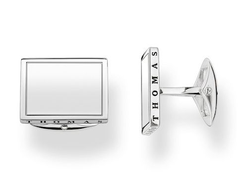 Thomas Sabo - MK69-637-12 - Manschettenknöpfe - Silber - geschwärzt poliert - Sterling Silver