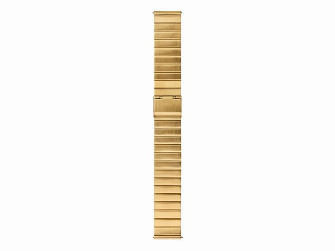 Mondaine Uhren Metallarmband FMM.22620.IPG.M.K - Metallband Edelstahl Gelb vergoldet - 20 mm