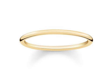 Thomas Sabo TR2123-413-12-52 - Ring - Gr. 52 - Silber vergoldet Gelbgold