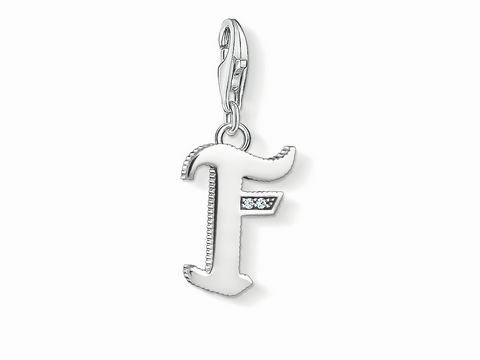 Thomas Sabo - 1586-643-21 - Charm-Anhänger Buchstabe -F- Silber