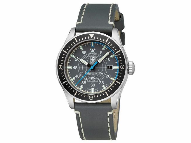 Luminox XA.9602 CONSTELLATION AUTOMATIC 9600 SERIES Uhr - Air 42 mm - Silber-Edelstahl - Dunkelgrau