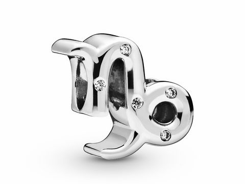 Pandora 798423C01 - Sternzeichen - Capricorn - Steinbock Sterling Silber Charm + Zirkonia