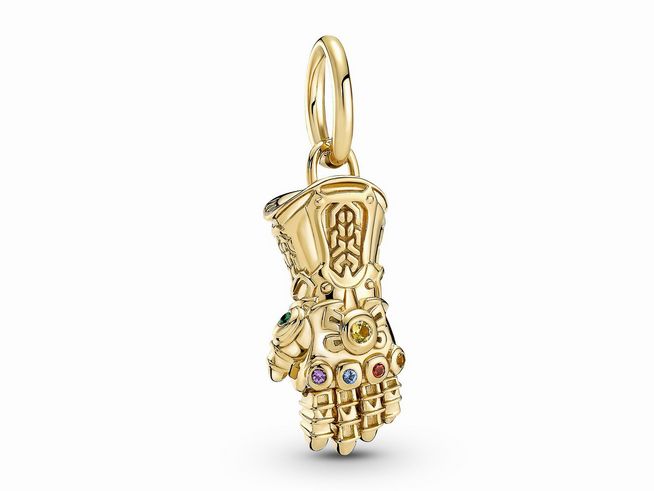 Pandora Marvel The Avengers Infinity Gauntlet - 760661C01 - Gelbgold Verg. - Kristall - Multicolor