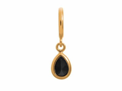 Endless - 53272-2 - Black Drop - Gelbgold - schwarzer Zirkonia