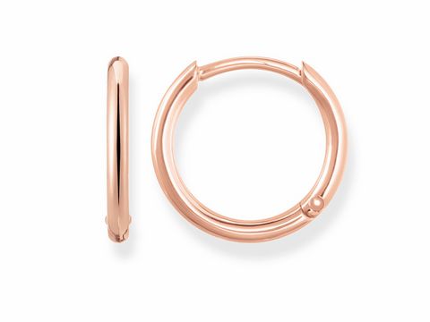 Thomas Sabo - CR608-415-12 - Creolen -Klein- rosé vergoldet - 1,5 cm